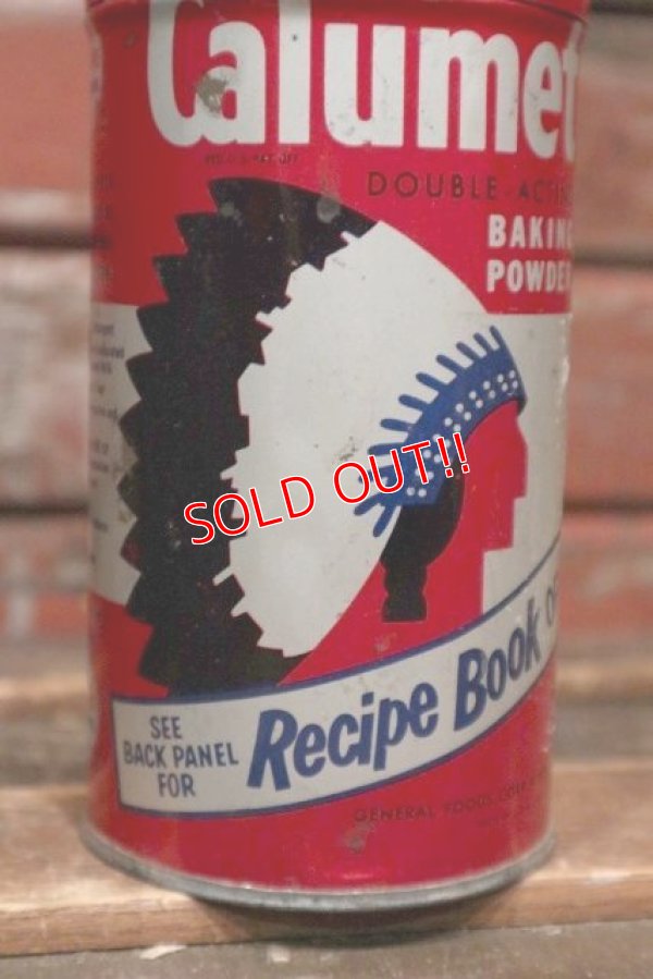 画像2: dp-211210-51 Calumet / Vintage Baking Powder Can