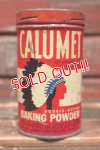 dp-211210-19 CALUMET / Vintage Baking Powder Can