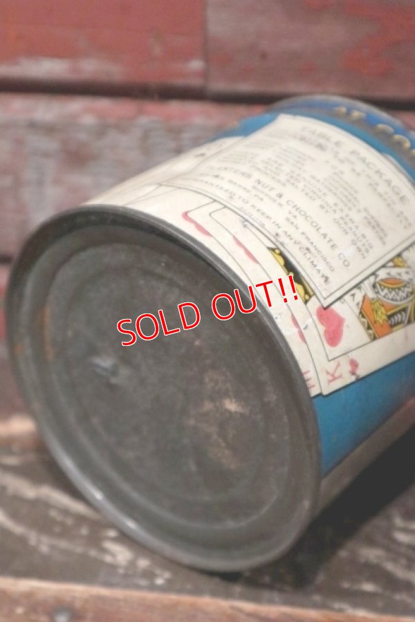 画像8: ct-211210-13 PLANTERS / MR.PEANUT 1930's-1940's Salted Peanuts Can