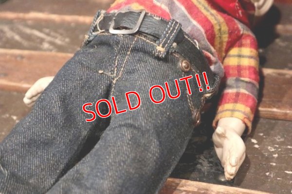 画像16: ct-211210-42 Lee / Buddy Lee 1950's Hard Plastic Doll "Cowboy"