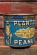 画像1: ct-211210-13 PLANTERS / MR.PEANUT 1930's-1940's Salted Peanuts Can (1)