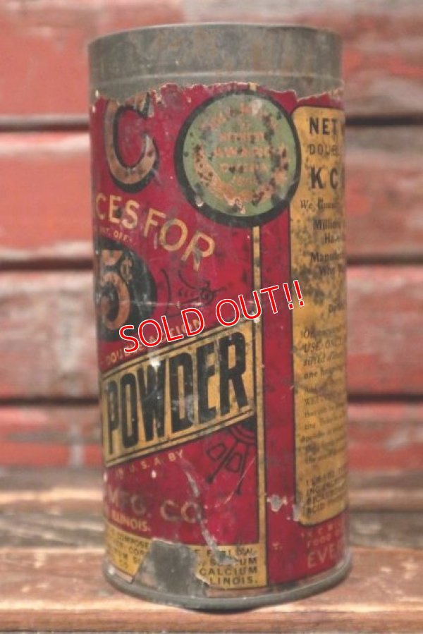 画像3: dp-211210-51 KC / Vintage Baking Powder Can