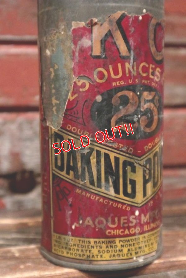 画像2: dp-211210-51 KC / Vintage Baking Powder Can