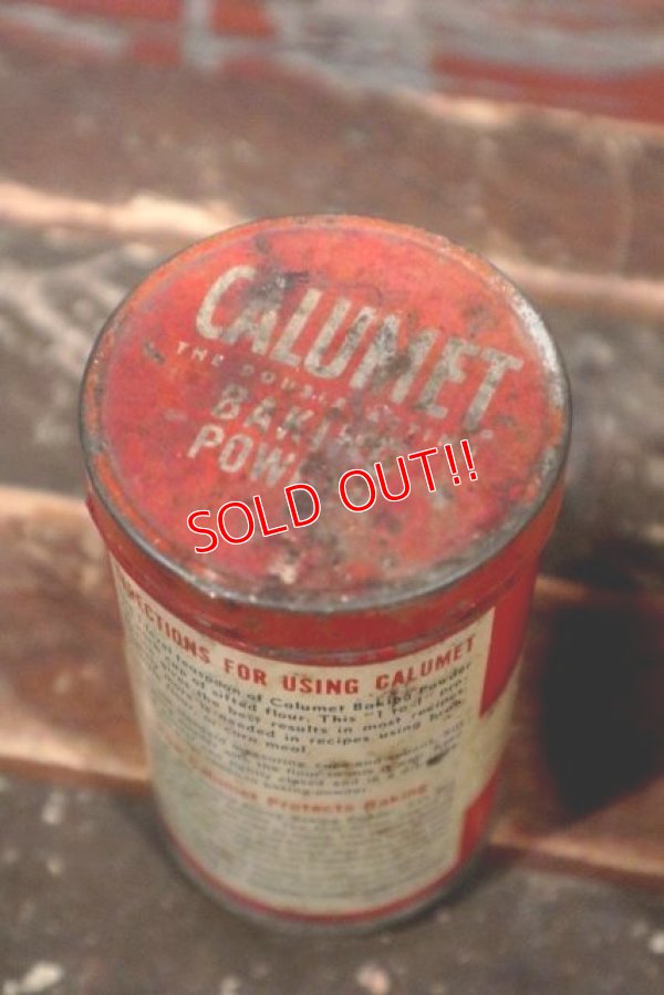 画像6: dp-211210-19 CALUMET / Vintage Baking Powder Can