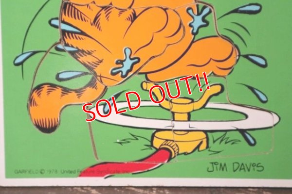 画像3: ct-211210-26 Garfield / Playskool 1970's Wood Frame Tray Puzzle