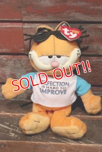 ct-211201-02 Garfield / Ty Beanie Babies 2007 Plush Doll 