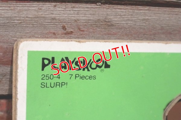 画像5: ct-211210-45 Garfield & Odie / Playskool 1970's Wood Frame Tray Puzzle