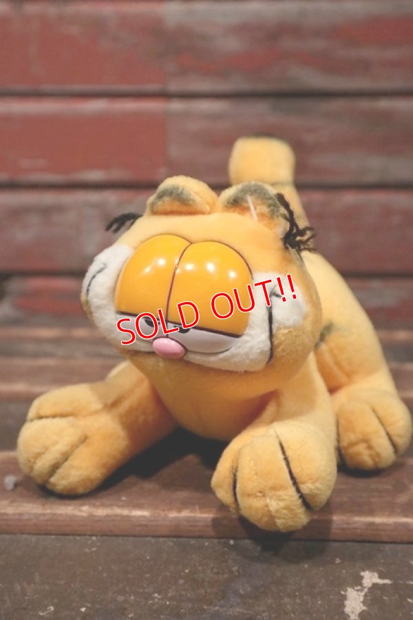 画像1: ct-211201-35 Garfield / FINE TOYS 1978 Plush Doll