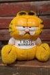 画像1: ct-2211201-25 Garfield / DAKIN 1980's Plush Doll "I HATE MONDAYS" (1)