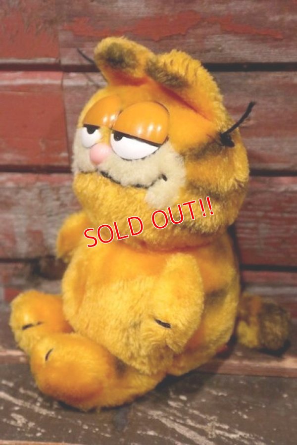 画像2: ct-21201-31 Garfield / DAKIN 1980's Plush Doll 