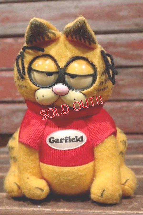 画像1: ct-211201-27 Garfield /  MATTEL 1980's Talking Plush Doll