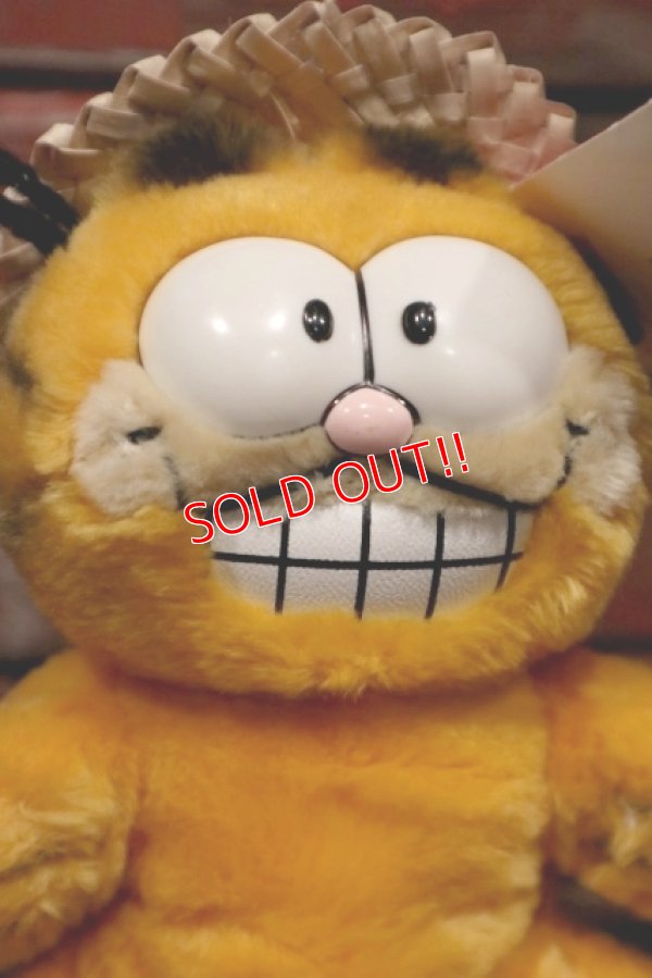 画像2: ct-211201-21 Garfield / DAKIN 1980's Plush Doll