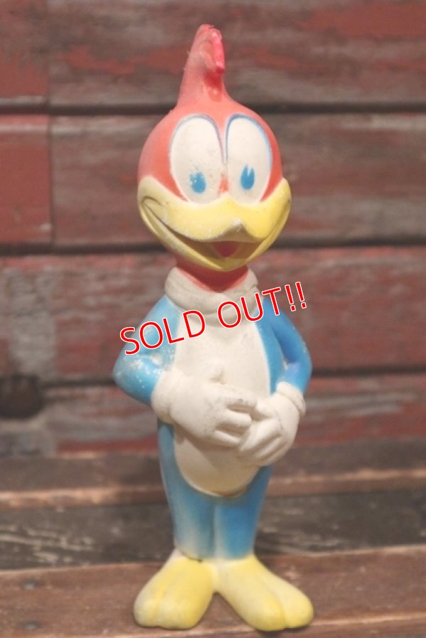 画像1: ct-211201-110 Woody Woodpecker / VINFLOAT 1960's Rubber Doll