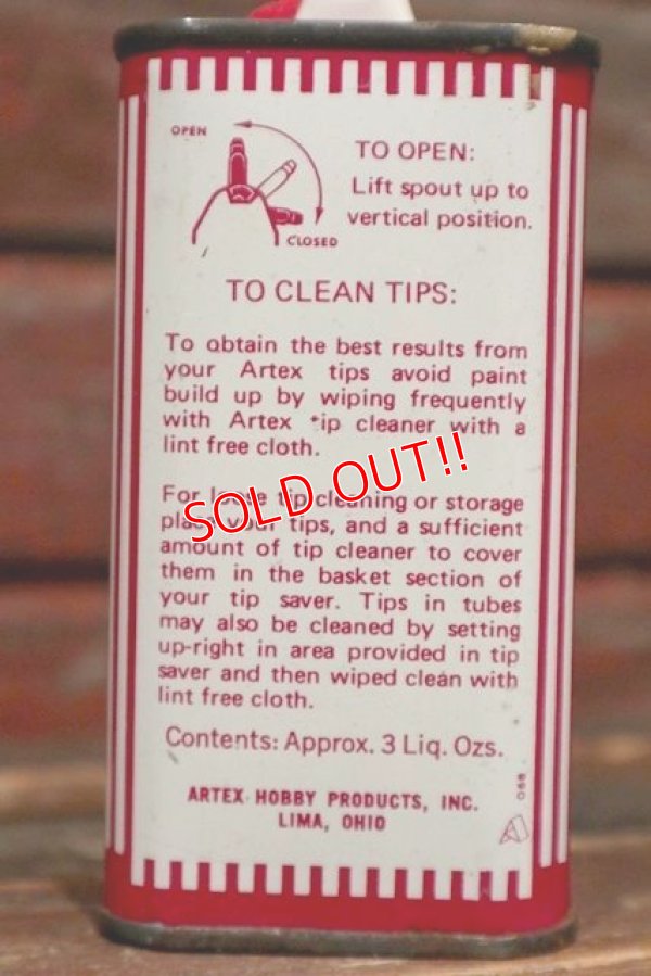 画像3: dp-211210-60 Artex / Tip Cleaner And Thinner Handy Can