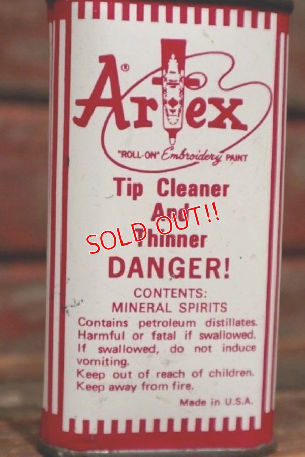 画像2: dp-211210-60 Artex / Tip Cleaner And Thinner Handy Can