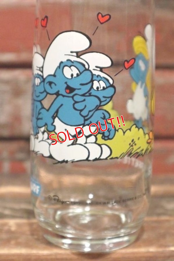 画像3: gs-210201-01 SMURF / Hardee's 1982 Glass "SMURFEET" 