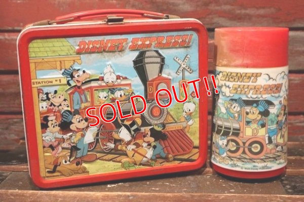 画像1: ct-211210-52 Disney Express / Aladdin 1970's Metal Lunchbox