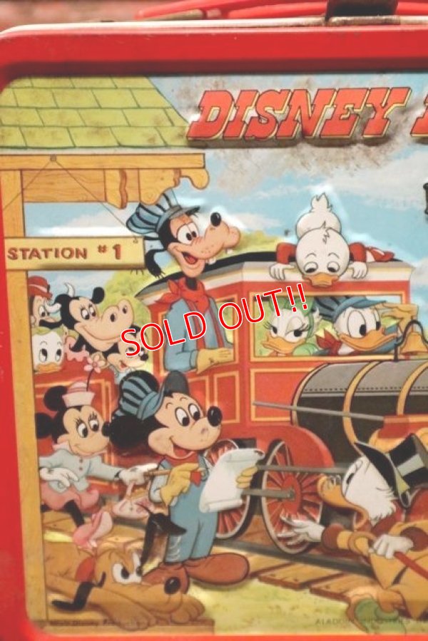 画像2: ct-211210-52 Disney Express / Aladdin 1970's Metal Lunchbox