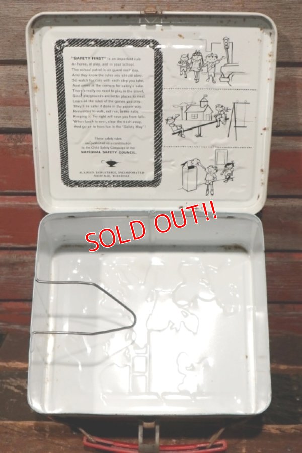 画像11: ct-211210-52 Disney Express / Aladdin 1970's Metal Lunchbox