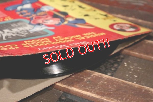 画像12: ct-211210-27 Mickey Mouse Club / 1950's Record