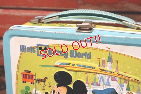 画像3: ct-211210-53 Walt Disney World / Aladdin 1970's Metal Lunchbox