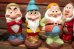 画像2: ct-211210-33 Snow White & Seven Dwarfs / 1990's Soft Vinyl Doll Set (2)