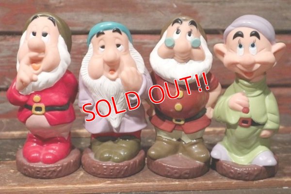 画像3: ct-211210-33 Snow White & Seven Dwarfs / 1990's Soft Vinyl Doll Set