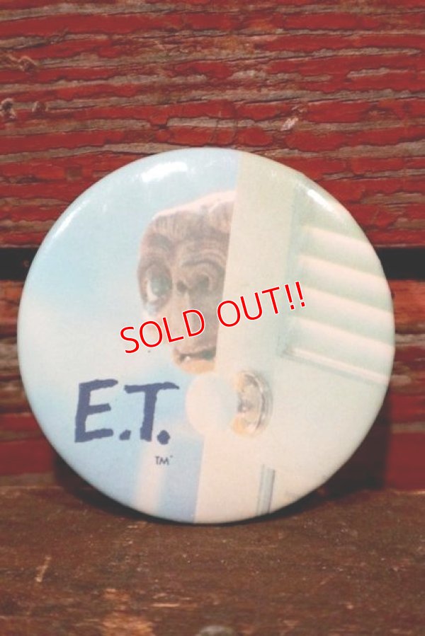 画像1: ct-220101-10 E.T. / 1980's Pinback (A)