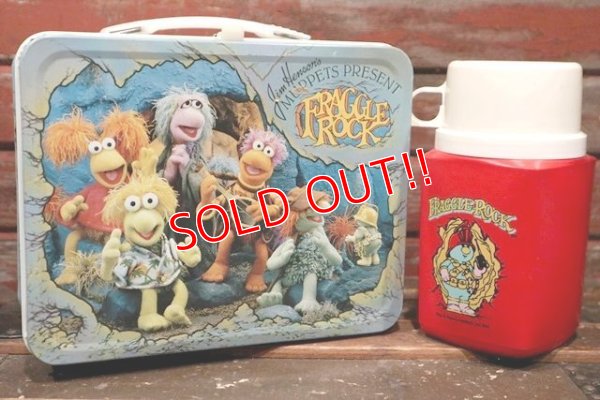 画像1: ct-211210-50 FRAGGLE ROCK / THERMOS 1984 Metal Lunch Box