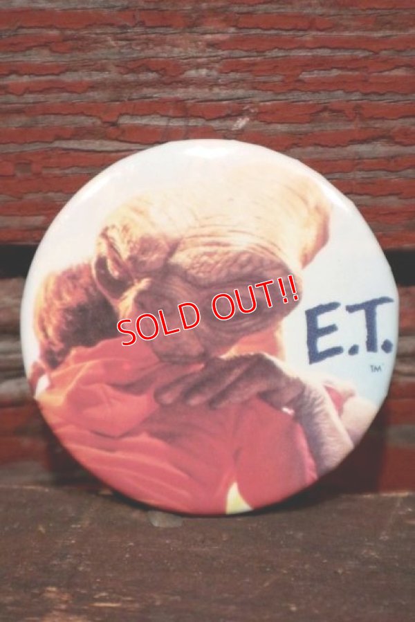 画像1: ct-220101-13 E.T. / 1980's Pinback (D)