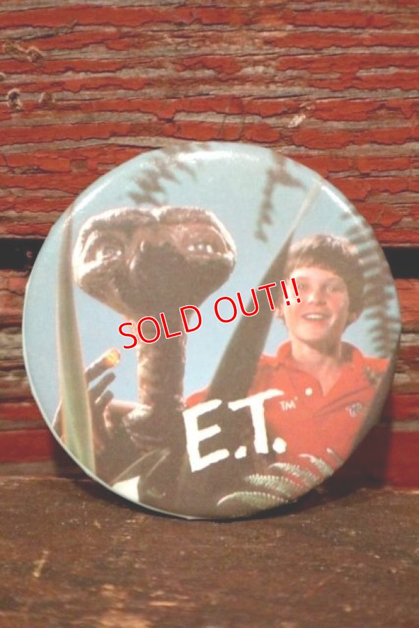 画像1: ct-220101-15 E.T. / 1980's Pinback (F)