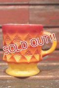 dp-211201-33 Fire-King / 1970's Kimberly Mug (Orange)