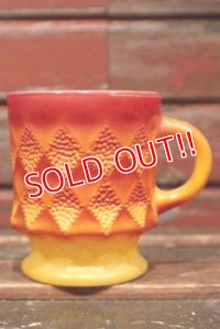 dp-211201-33 Fire-King / 1970's Kimberly Mug (Orange)