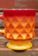 画像2: dp-211201-33 Fire-King / 1970's Kimberly Mug (Orange) (2)