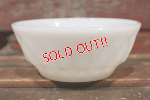 画像1: dp-211201-35 Fire-King / 1970's Kimberly Cereal Bowl (White)