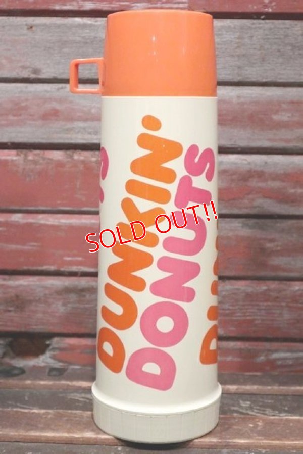 画像1: dp-211201-01 DUNKIN' DONUTS / 1970's-1980's Thermos Bottle