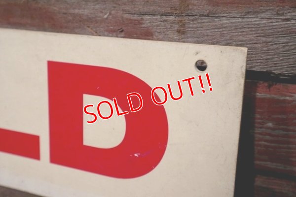 画像5: dp-220101-06 SOLD / Plastic Sign