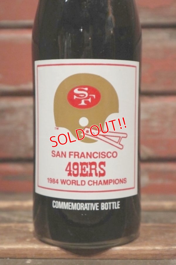 画像2: dp-210601-52 Coca Cola × 7 ELEVEN / San Francisco 49ers 1984 Word Champion Bottle