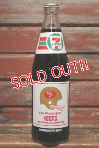 dp-210601-52 Coca Cola × 7 ELEVEN / San Francisco 49ers 1984 Word Champion Bottle