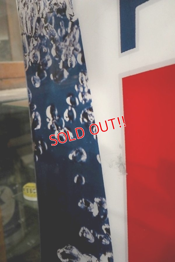 画像7: dp-211110-46 PEPSI / 1990's Vending Machine Panel Sign