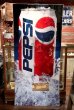 画像1: dp-211110-45 PEPSI / 1990's Vending Machine Panel Sign (1)