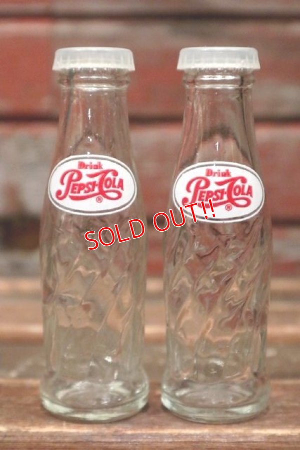 画像1: dp-211210-05 PEPSI / 1950's Salt & Pepper Shaker Bottle