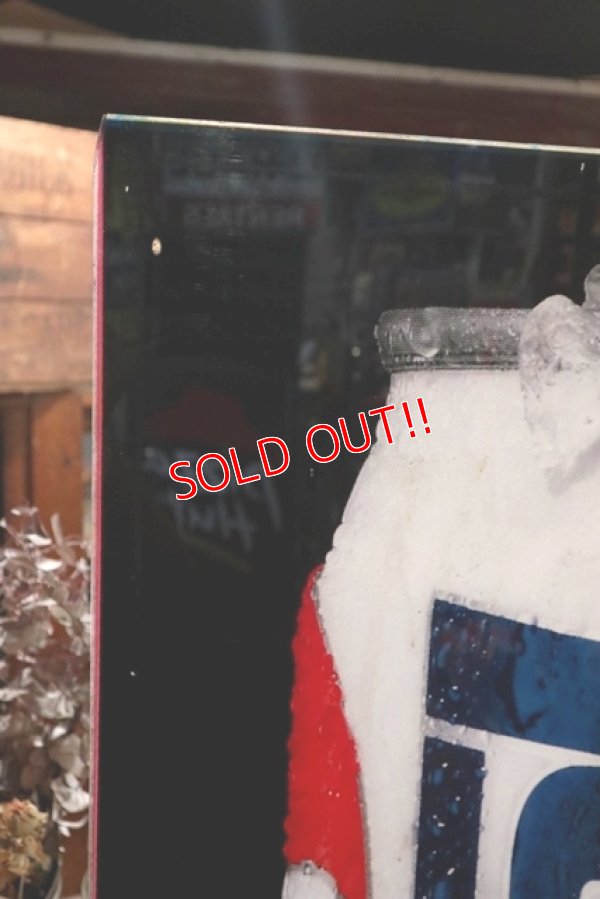 画像3: dp-211110-45 PEPSI / 1990's Vending Machine Panel Sign