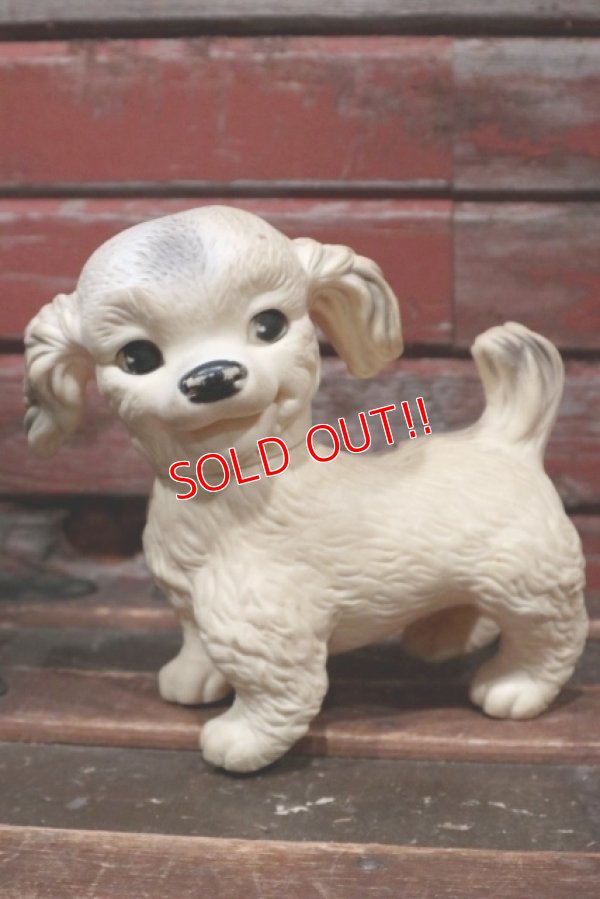 画像1: ct-211210-21 Unknown / Vintage Dog Rubber Doll