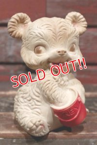 ct-211210-20 EDWARD MOBLEY / 1960's Honey Pot Bear Rubber Doll
