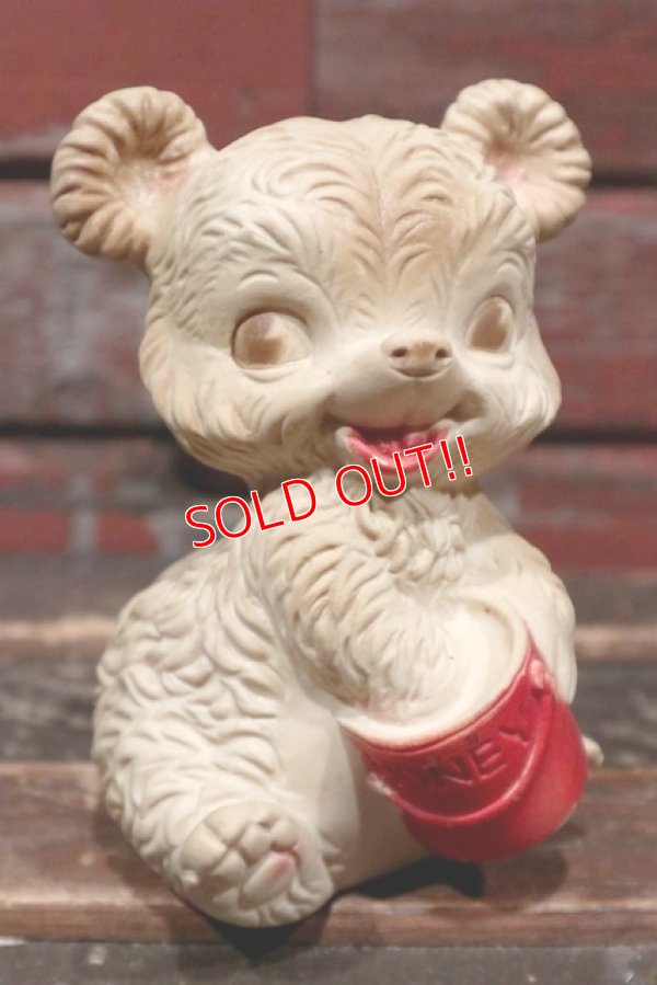 画像1: ct-211210-20 EDWARD MOBLEY / 1960's Honey Pot Bear Rubber Doll