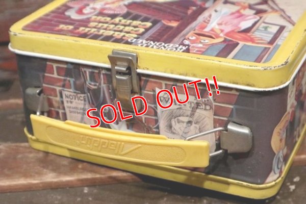 画像9: ct-211201-118 McDonald's / Aladdin 1982 Metal Lunch Box