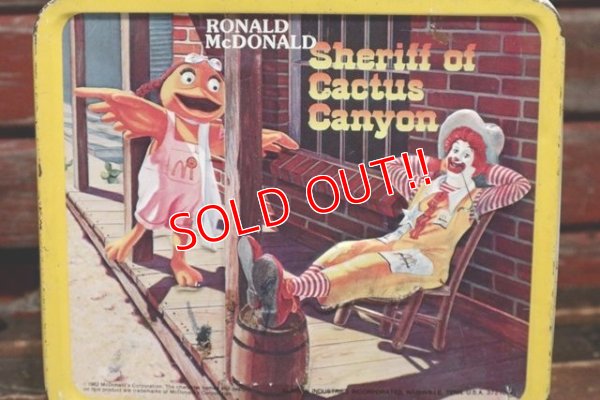 画像4: ct-211201-118 McDonald's / Aladdin 1982 Metal Lunch Box