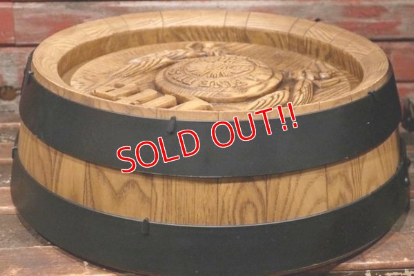 画像6: dp-220101-14 Lite BEER / 1980's Barrel Display Sign