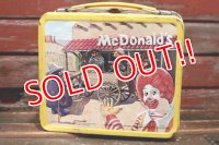 ct-211201-118 McDonald's / Aladdin 1982 Metal Lunch Box
